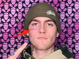 Home black and grey tattoos tear tattoo under eye. Cindy Crawford S Son Got A Face Tattoo That Says Misunderstood