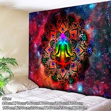 Buy products such as golden home macrame wall hanging woven boho decor gray yarn fringe tassel handmade home decoration for bedroom living room dorm nursery apartment 15''w x 26''l at walmart and save. Indian Mandala Tapestry Colorful Wall Hippie Tapestry Boho Decor Wall Cloth Yoga Mats Bohemian Fabric Galaxy Decor Hanging Tapestries 95cmx73cm 150cmx100cm 150cmx130cm 200cmx150cm 230cmx150cm 230cmx180cm Wish