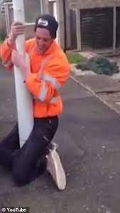 To release someone in this position, two persons are necessary, one on either side. Pole Challenge Is Latest Viral Trend But Can You Get Out Of It Daily Mail Online