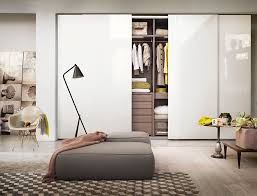 A Lema Wardrobe With Sliding Doors With Hidden Pull For The Minimalist Who Wants Maximum Function And Sliding Wardrobe Doors Wardrobe Doors Bedroom With Bath