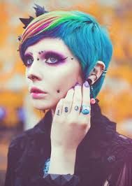 Short blowout with tapered sides. Long Pixie Bob Haircut Novocom Top