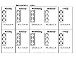 Stoplight Behavior Chart Stoplight Behavior Behaviour