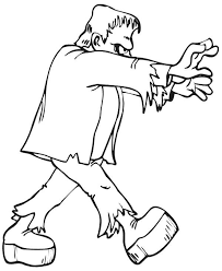 Zombie fighting sunflower coloring page. Zombie 85608 Characters Printable Coloring Pages