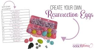 We then made our own resurrection eggs (based off of the ideas found on just call me jamin's resurrection lapbook) at so that we could retell the stories on our own and recall how jesus died for us and then rose from the dead. Diy Resurrection Eggs Lesson With Bible Verses And Free Printable
