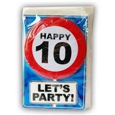 Kaart 10 Jaar Feestbazaar Nl