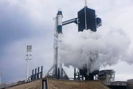 A spacex spacecraft carrying four astronauts soared into outer space sunday — marking the kick off of what nasa hopes will be years of the company helping to keep the international space station fully staffed. Nasa Spacex Launch Time How To Watch And Stream Second Attempt