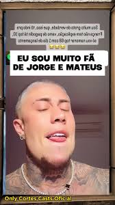 MC DANIEL SE EMOCIONA COM JORGE E MATEUS HOMENAGEANDO ELE NO PALCO