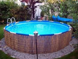And, sure, a backyard swimming. Picture Diy Pool Design Backyard Pool Diy Pool Pool Landscaping