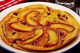 Apfel Thymian Speckpfannkuchen Von Chefkoch Video Chefkoch Rezept Speckpfannkuchen Pfannkuchen Rezeptideen