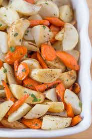 Roasted Root Vegetables Dinner Then Dessert