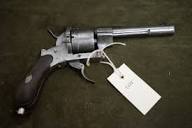 Lot 1281 - 12mm Pin fire revolver by Vincente