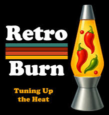 Retro Burn Hot Sauce logo