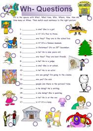 We spend most of our time with our family and the rest making this site for you. English Esl Wh Questions Worksheets Most Downloaded 59 Results