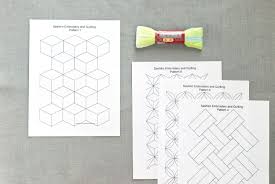 These free crochet flower patterns are just what you need to create all the pins and embellishments you can imagine. Free Sashiko Repeating Embroidery Patterns