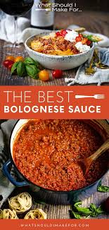 This Easy Recipe For Authentic Bolognese Sauce Is The Best Meaty And Rich It S Delicious Serve Bolognese Sauce Best Bolognese Sauce Bolognese Sauce Authentic