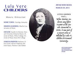 Soror Tilu Khalayi Has Done An Excellent Job Paying Homage To Outstanding Zetas From The Early Years She Has Chosen Zeta Phi Beta Zeta Sorority And Fraternity