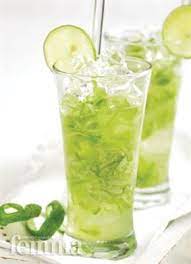 Cara membuat es serut pelangi : Es Mentimun Resep Timun Minuman