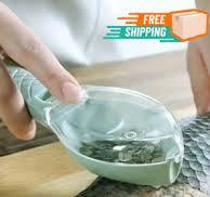 Fish Scale Grater Scraper Tool with Cover for Kitchen ...