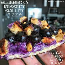 Brownies can fit into blueberry lemon pudding pops. Low Calorie Blueberry Dessert Skillet Pizza Recipe Per Slice Recipe Makes 8 107 Calor Low Calorie Desserts Flexible Dieting Recipes Calories In Blueberries