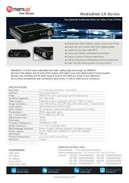 Save videos, playlists, channels, charts, embedded clips. Memup Mediadisk Lx 160gb Mediadisk Lx 400gb Mediadisk Lx 500gb Mediadisk Lx 320gb Mediadisk Lx 250gb Mediadisk Lx 750gb Mediadisk Lx 1 Tb Datasheet Manualzz