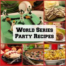 When i was in my twenties (and dating an older gentleman:), i threw parties at my shoebox apartment all the time. 8 Easy World Series Party Recipes Mrfood Com