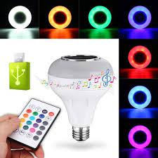 e27 12w rgbw usb bluetooth led light bulb smart music play lamp 24keys remote control smart light from lights lighting on banggood com led light bulb led lights smart light bulbs