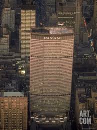 Pan Am Office Building In New York City With Private Helicopter Landing On The Rooftop Heliport Photographic Print Arthur Schatz Art Com New York City New York City Buildings Pan Am