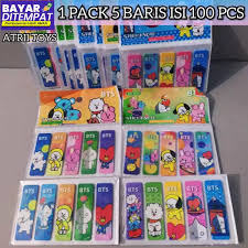 Antawacana penggambaran sinopsis cerita, adegan, tokoh pagelaran wayang yang disampaikan oleh dalang dengan cara dilagukan antawis (k): Pembatas Buku Bts Karakter 1 Pak Isi 100 Pcs Pembatas Plastik Note Stick Tanda Untuk Buku Pembatas Termurah Lazada Indonesia