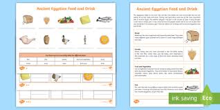 Perfect for creating letter paper stationery, fliers, newsletters, notices, and signs. Ancient Egyptian Recipes Food And Drink Activity Pack