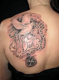 The inking joins her previous body art last year, lourdes showed off a permanent tribute to her parents after having the words 'mom' and 'dad' inked on her fingers. Memorial Tattoos Designs In The Memory Of A Loved One 2021