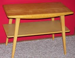 (coffee tables) while any small and low table can be, and is, called a coffee table, the term is applied particularly to the sets of three or four tables made from about 1790; Heywood Wakefield Livingroom Furniture