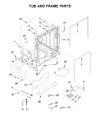 Click a diagram to see the parts shown on that diagram. Parts For Kitchenaid Kdtm354dss5 Dishwasher Appliancepartspros Com