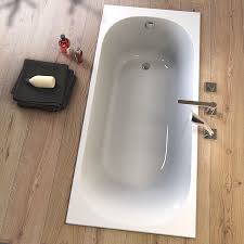 Riho raumsparwanne delta 150x80cm rechts, weiß. Badausstattung Badausstellung Sanitarbedarf Badmobel Reisser