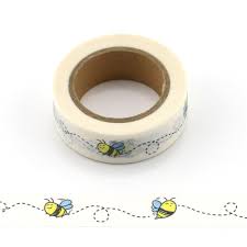Cheap Office Adhesive Tape Buy Directly From China Suppliers 1 Roll Cute Decorative Bees Washi Tape Diy Scrapbooking M Washi Tape Diy Diy Scrapbook Washi Tape