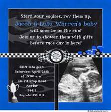 Race Car Shower Invitation Baby Boy Horsepower Red Photo Baby Shower Announcement Baby Shower Invitations For Boys Cars Baby Shower Invitations