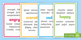 Psychological, private, personal, hidden, spiritual, inner, moving. Ikea Tolsby Feelings Adjectives Synonyms Prompt Frame