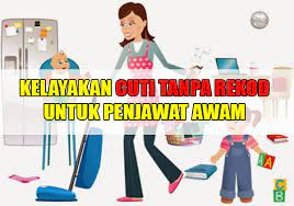 Cuti 14,000 kakitangan jabatan kesihatan negeri kelantan (jknk) dibekukan, termasuk cuti aidilfitri berikutan situasi semasa pandemik bagaimanapun pihak kementerian sudah gerakkan semua kakitangan jabatan kesihatan seluruh negeri untuk membantu kita di sini, katanya. Kelayakan Cuti Tanpa Rekod Guru Sebagai Penjawat Awam Pekeliling Cikgu Share 1 0