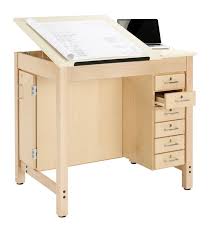 Split Top Drawing Table W Drawers Board Storage Wood Drafting Table Drawing Table Drafting Table