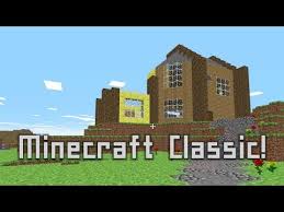 Minecraft classic had something like . Minecraft Classic How To Build 11 2021