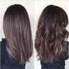 Straight Dark Brown Hair With Caramel Highlights