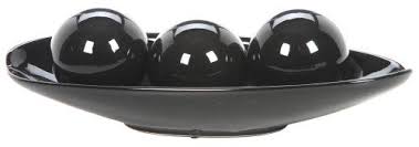 Hosley Black Decorative Bowl And Orb Set Ideal Gift For Weddings Special Occasions And For D Decorative Bowls Decorative Accessories Modern Wedding Decor