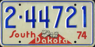 Find out who owns a license plate number! South Dakota