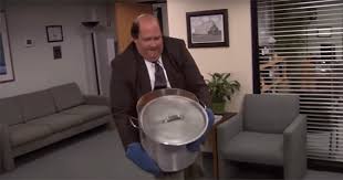 More kevin from the office chili memes… This Article Is Just 11 Gifs Of Kevin Spilling The Chili And We Know You Sheeple Will Still Love It The New England Classic