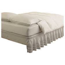 Check spelling or type a new query. Wrap Around Eyelet Lace Bed Skirt Dust Ruffle 18 Drop French Country Bedskirts By Brown S Linens And Window Coverings Houzz