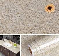 Livelynine Piano da Lavoro Cucina Adesivo Carta Adesiva per Top Cucina  Effetto Granito Pellicola per Tavolo Cucina Pellicola Adesiva Granito Beige  ...