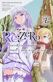 Amazon.com: Re:ZERO, Vol. 2 - manga (Re:ZERO -Starting Life in Another  World-, Chapter 1: A Day in the Capital Manga, 2): 9780316398541:  Nagatsuki, Tappei, Matsuse, Daichi: Books