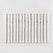 Bath Rugs Black And White Bathroom Rug Striped Bath Rug White Black Opalhouse White Bath Rugs Striped Bath Rug Bath Rug