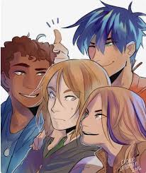 Percy Jackson, Sadie and Carter Kane, and Magnus Chase