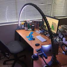 3d Print An Archway Of Led Lighting To Illuminate Your Work Table Make 3d Printing Diy 3d Printing Business Useful 3d Prints