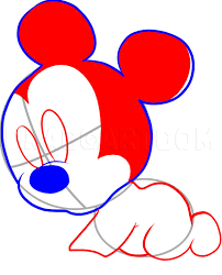 Stay tooned for more tutorials! How To Draw Baby Mickey Step By Step Drawing Guide By Dawn Dragoart Com